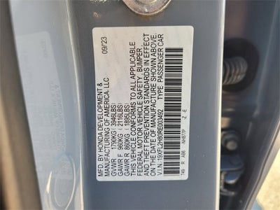 2024 Honda Civic Hatchback Sport