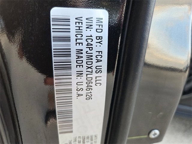 2020 Jeep Cherokee Limited