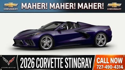 2026 Chevrolet Corvette Stingray 2LT