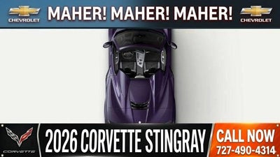 2026 Chevrolet Corvette Stingray 2LT