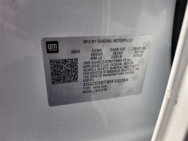 2025 Chevrolet Malibu 2LT