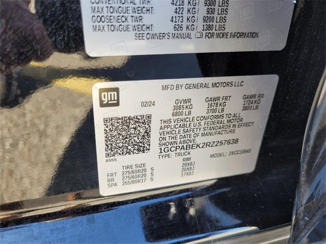 2024 Chevrolet Silverado 1500 Custom