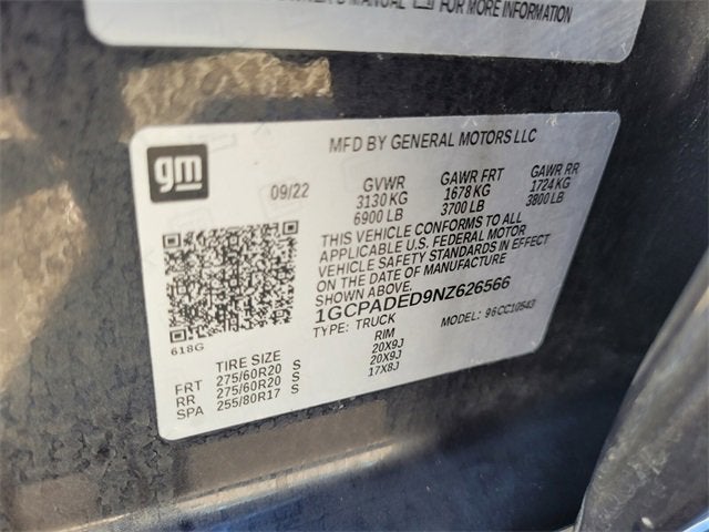 2022 Chevrolet Silverado 1500 RST