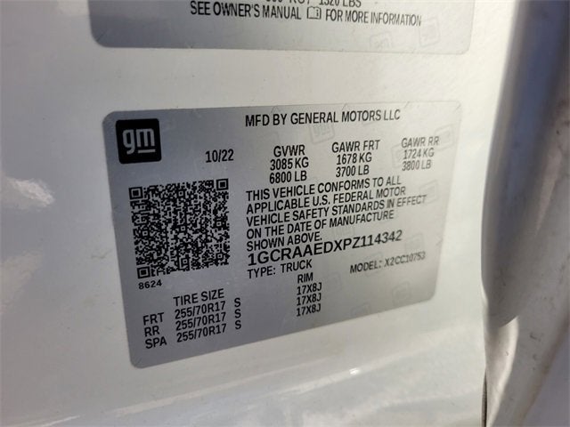 2023 Chevrolet Silverado 1500 WT