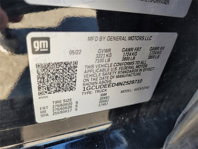 2022 Chevrolet Silverado 1500 RST