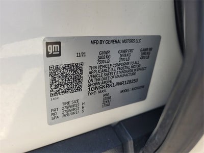 2022 Chevrolet Tahoe RST