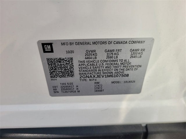 2021 Chevrolet Equinox LT