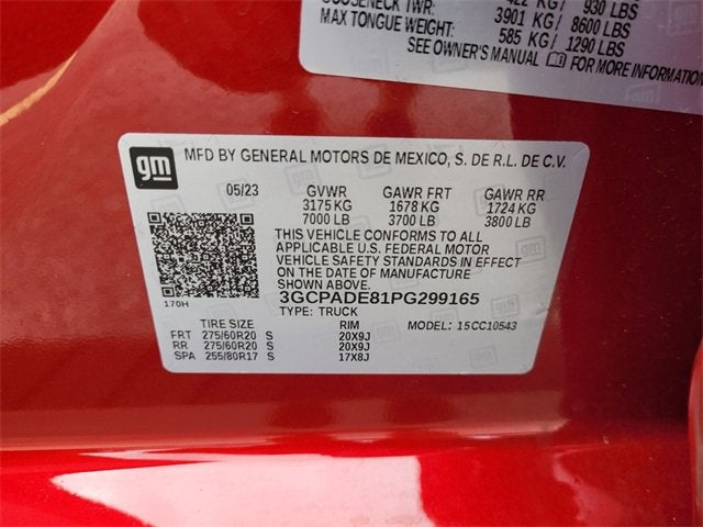 2023 Chevrolet Silverado 1500 RST