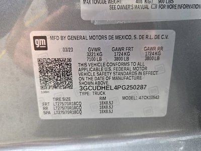 2023 Chevrolet Silverado 1500 ZR2