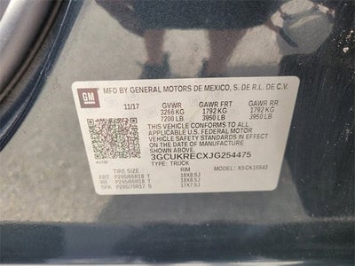 2018 Chevrolet Silverado 1500 LT