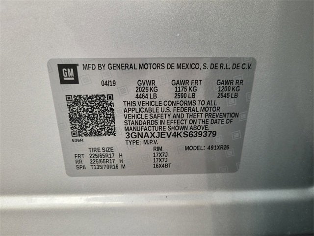 2019 Chevrolet Equinox LT