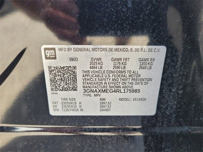 2024 Chevrolet Equinox RS