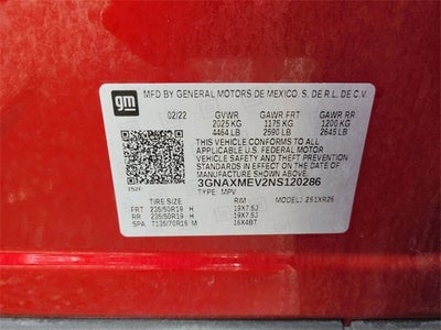 2022 Chevrolet Equinox RS