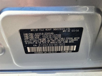 2015 Subaru WRX STI 4DR SDN