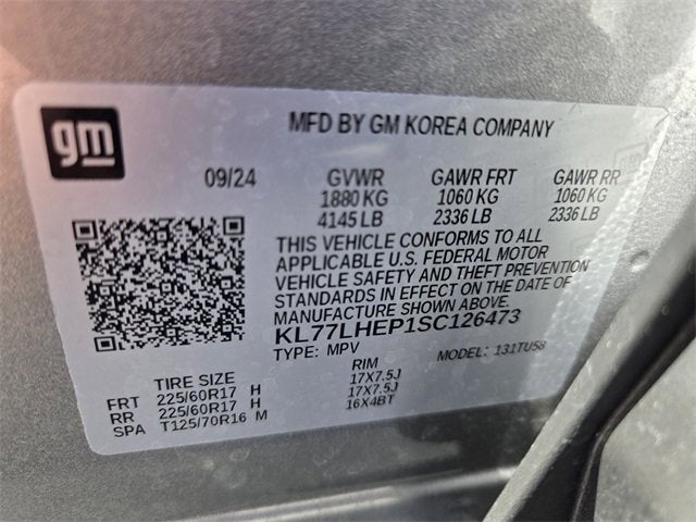 2025 Chevrolet Trax LT