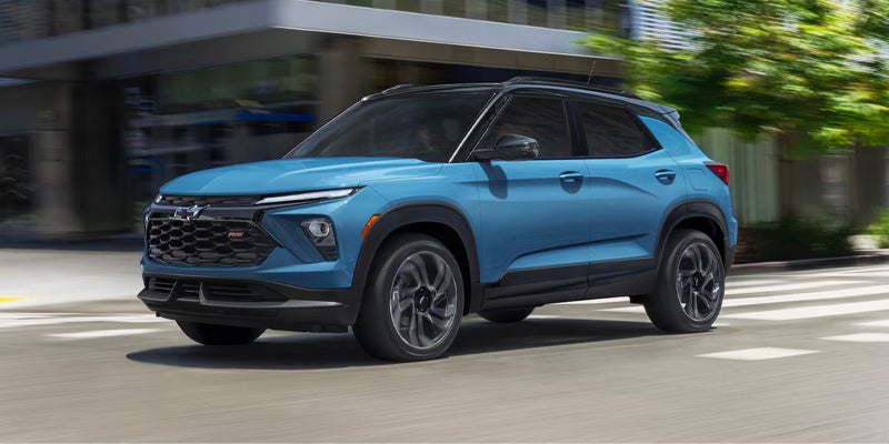 2026 Chevrolet Trailblazer Driving Down Highway