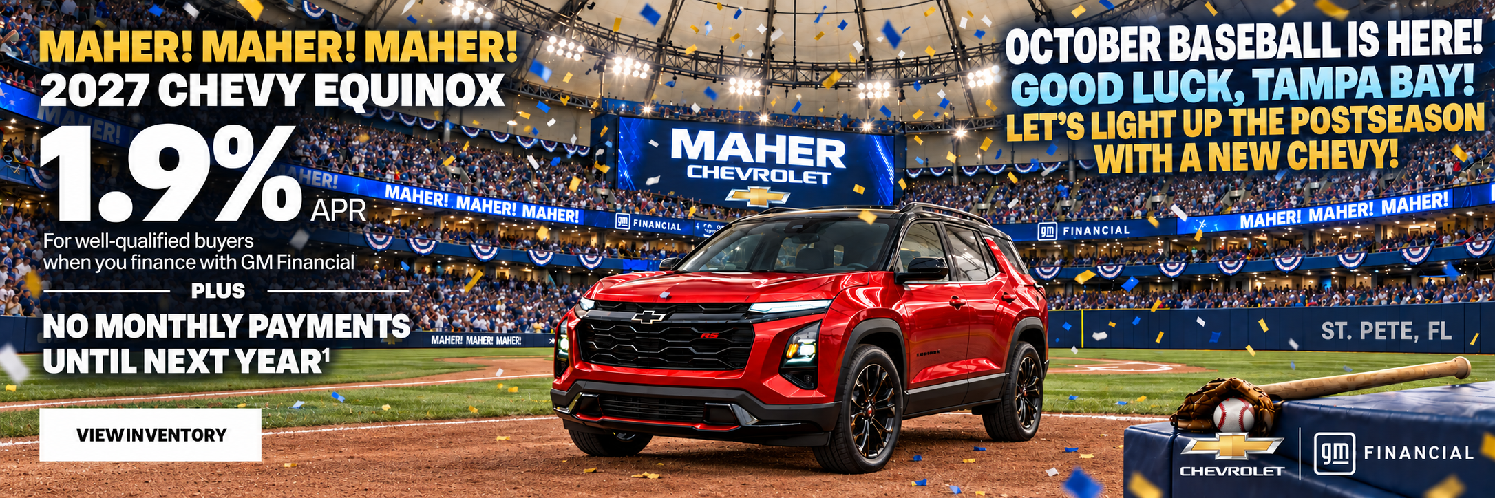 2027 Chevy Equinox. 1.9% APR For well-qualified buyers when 