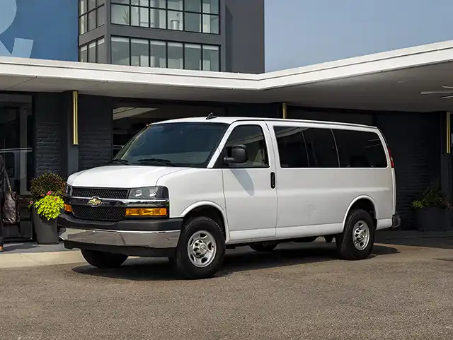 chevrolet commercial van photo