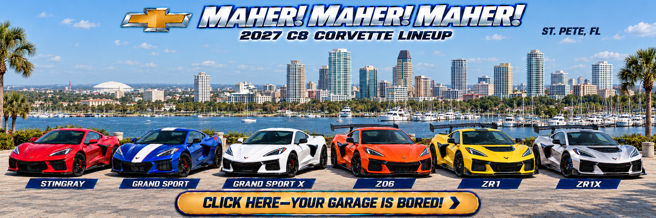 2027 C8 Corvette Lineup!
