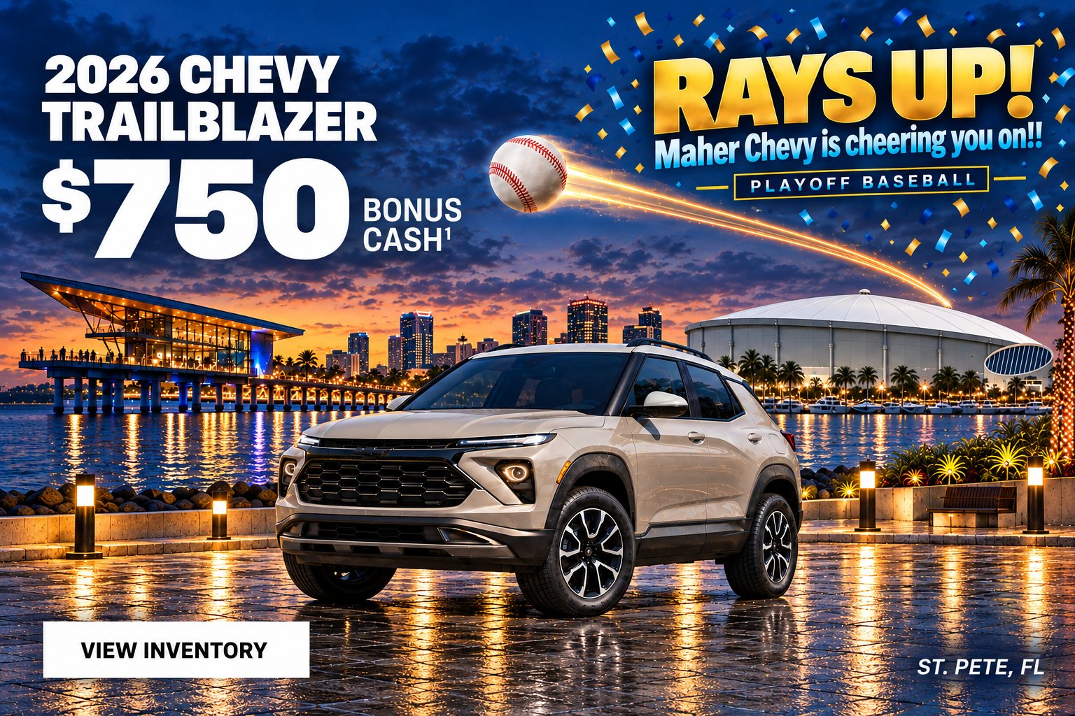 2026 Chevy Trailblazer.$750 Bonus Cash.