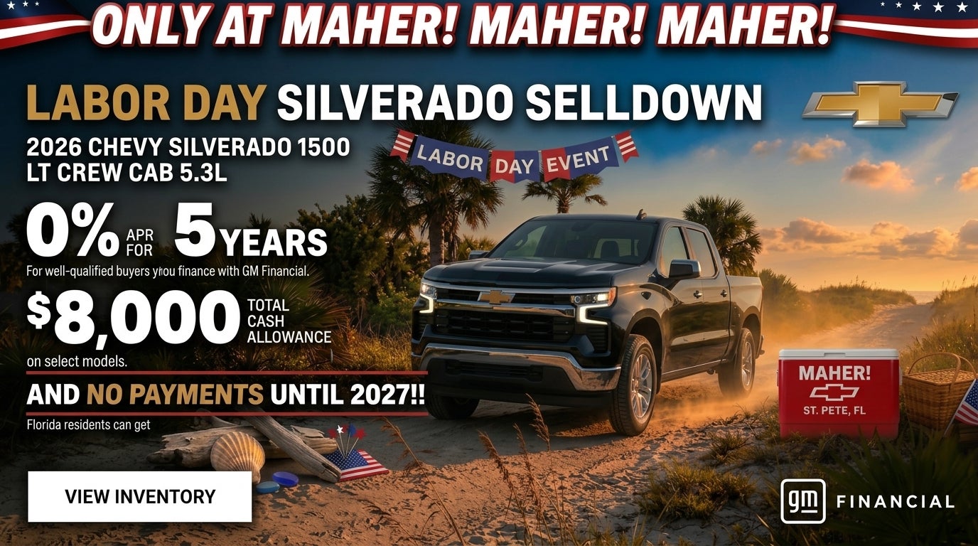2026 Chevy Silverado 1500 LT Crew Cab 5.3L. 0% APR for 5 yea