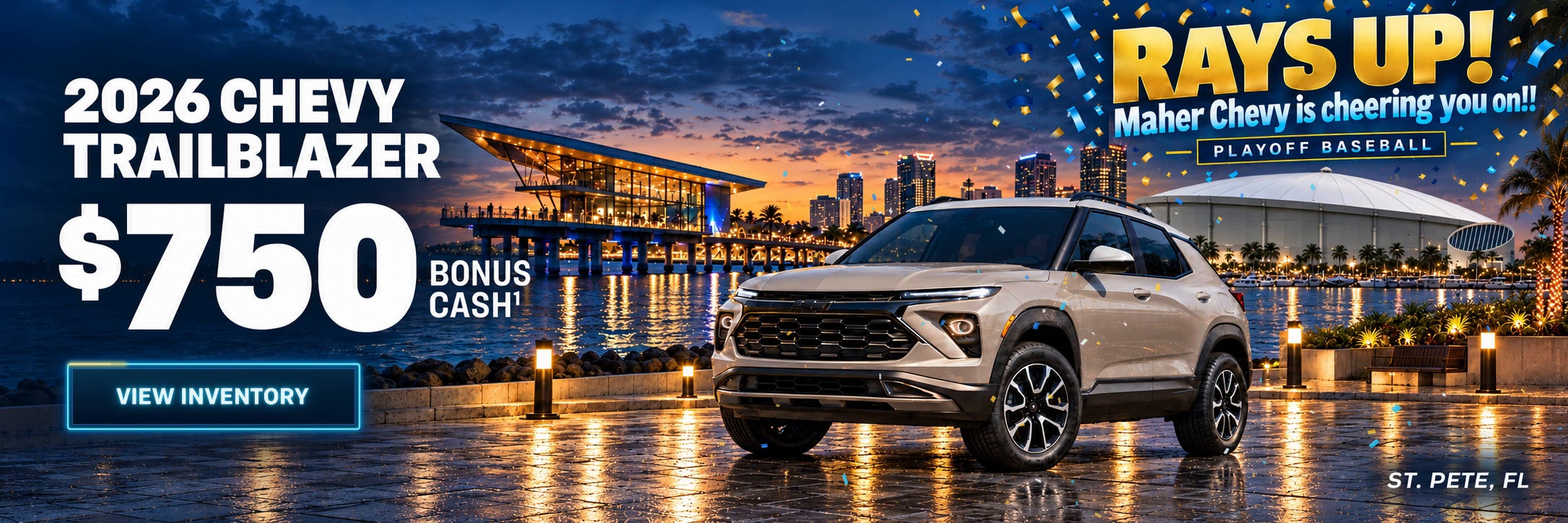 2026 Chevy Trailblazer.$750 Bonus Cash.